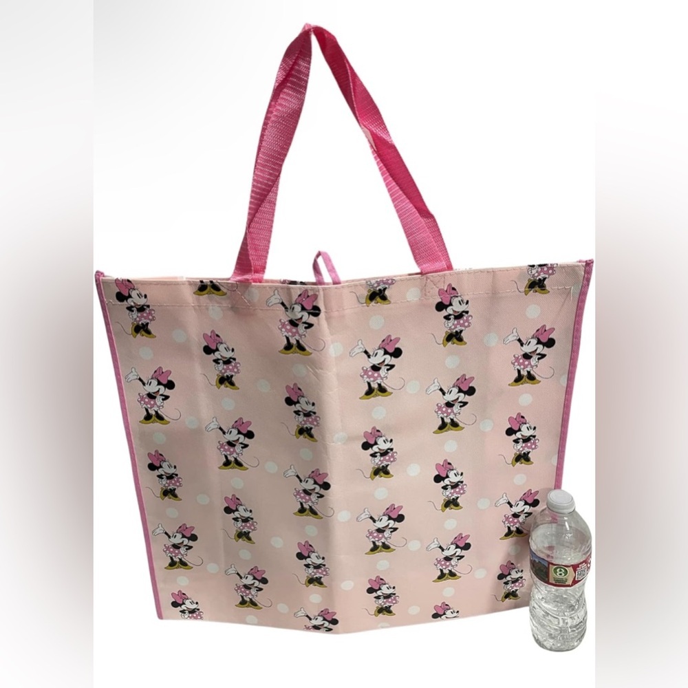 Disney's Minnie Mouse Pink Collectable Giant 26" Reusable Tote Bag NWT - Picture 2 of 4